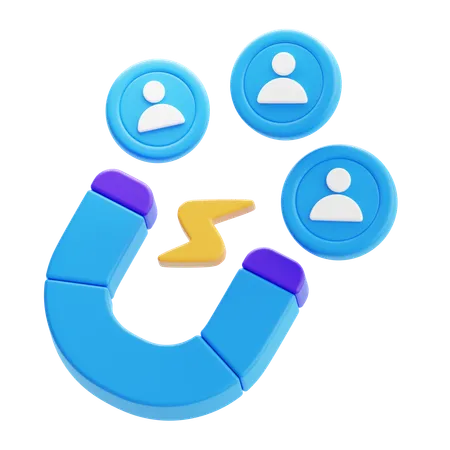 User Engagement  3D Icon