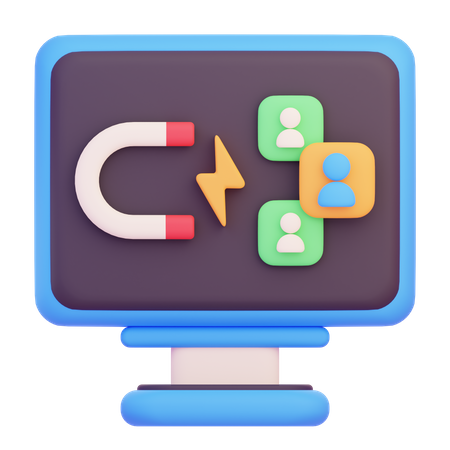 User Engagement  3D Icon