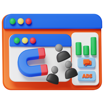 User Engagement  3D Icon