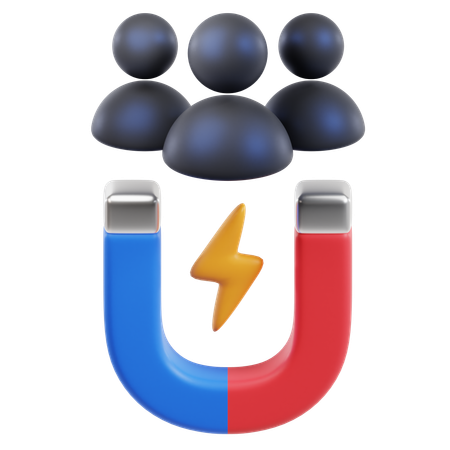 USER ENGAGEMENT  3D Icon