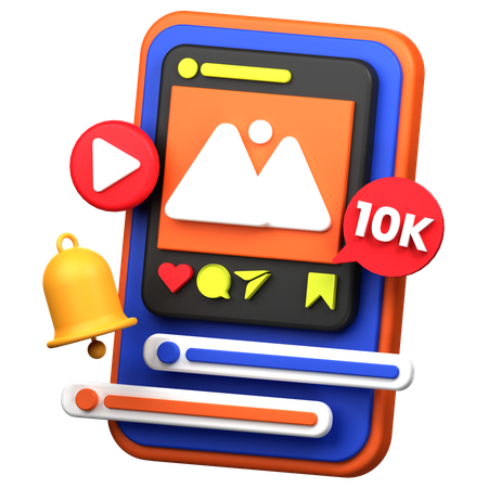 User Engagement  3D Icon