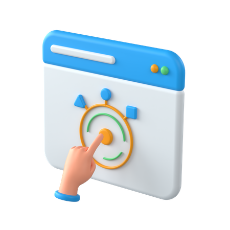 User Experience Ux  3D Icon