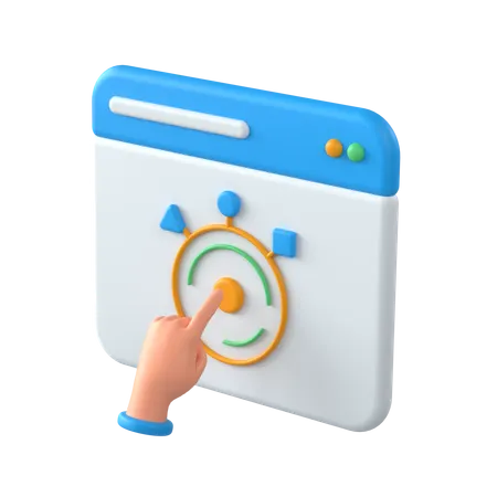 User Experience Ux  3D Icon