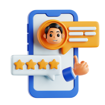 User Feedback  3D Icon