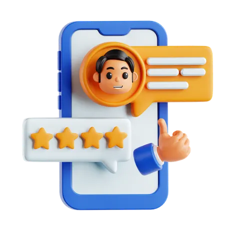 User Feedback  3D Icon