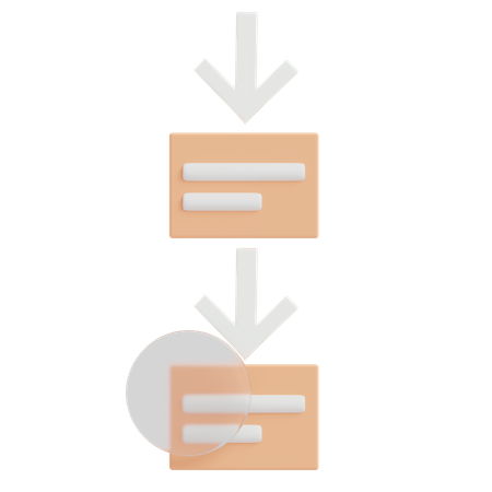 User Flow  3D Illustration