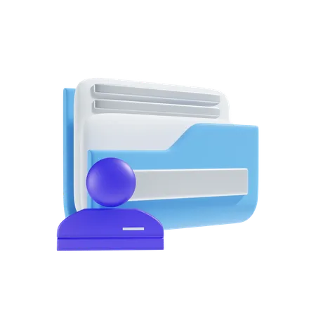 User folder  3D Icon