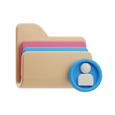 User Folder  3D Icon