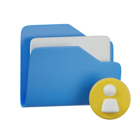 User Folder  3D Icon