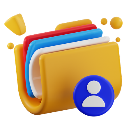 User Folder  3D Icon