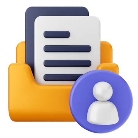 User Folder  3D Icon