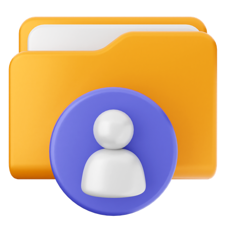 User Folder  3D Icon