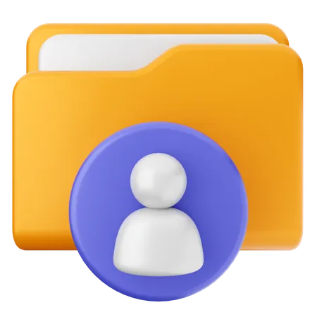 User Folder  3D Icon