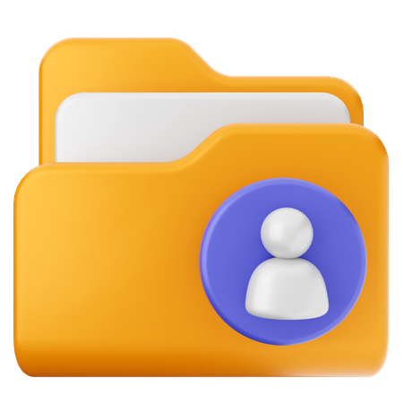 User Folder  3D Icon