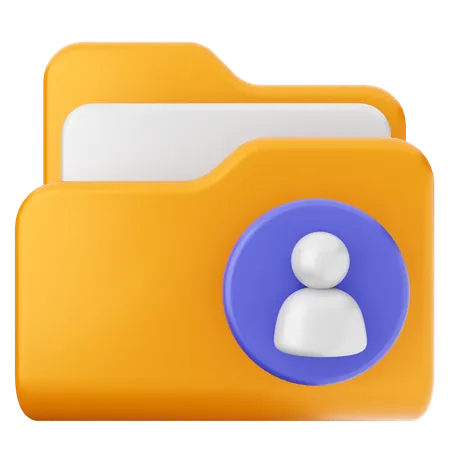 User Folder  3D Icon