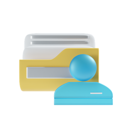 User folder  3D Icon