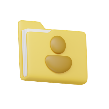 User folder  3D Icon