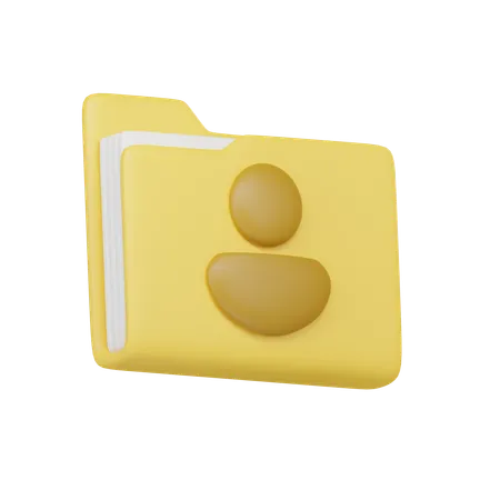 User folder  3D Icon