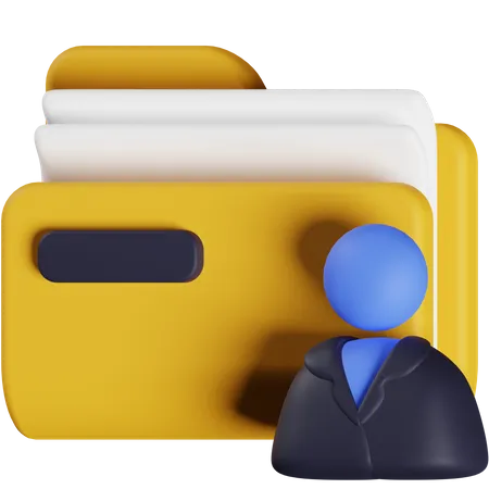 User Folder  3D Icon