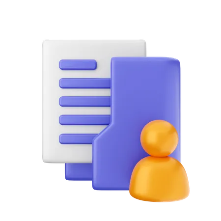 User Folder  3D Icon