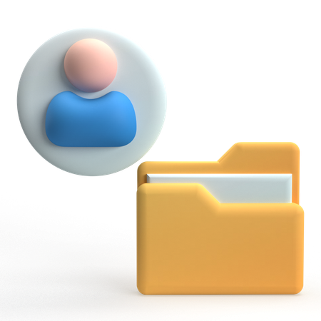 User Folder  3D Icon