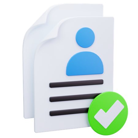 User Form  3D Icon