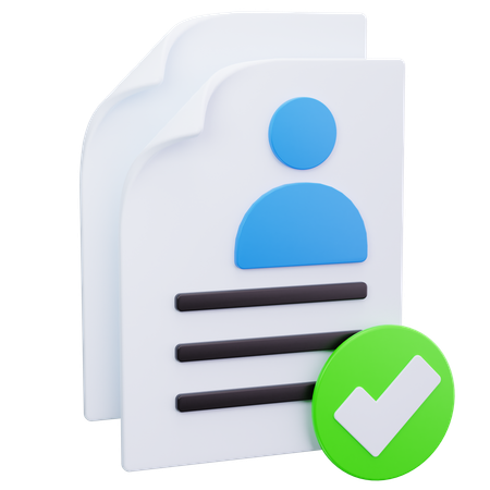 User Form  3D Icon