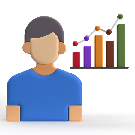 User Growth  3D Icon