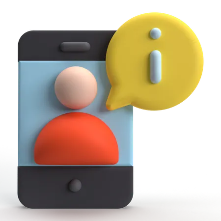 User Info  3D Icon