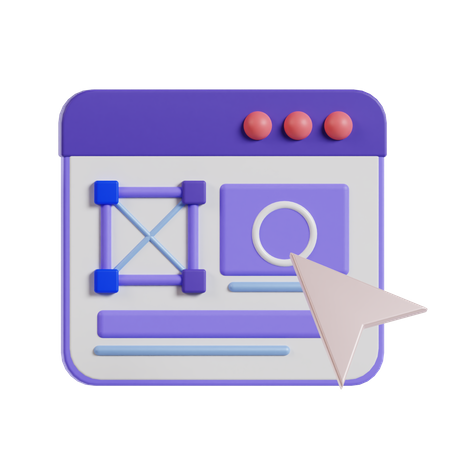 User Interaction  3D Icon