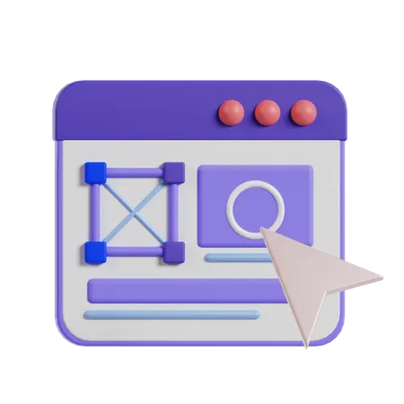 User Interaction  3D Icon