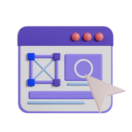 User Interaction 3D Icon