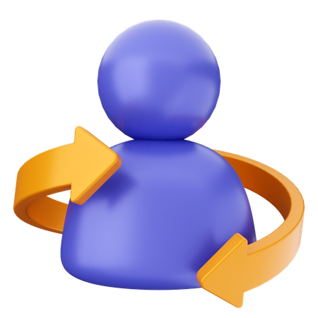 User Internet Security  3D Icon