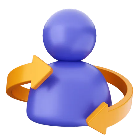 User Internet Security  3D Icon