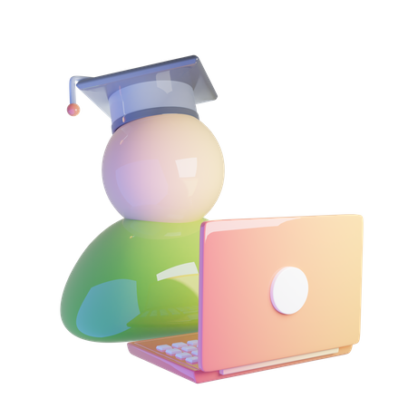 User Learning  3D Icon