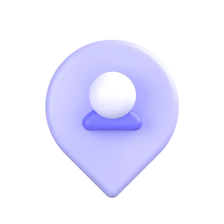 User-location 3D Icon