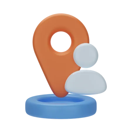 User Location 3 D Navigation 3D Icon