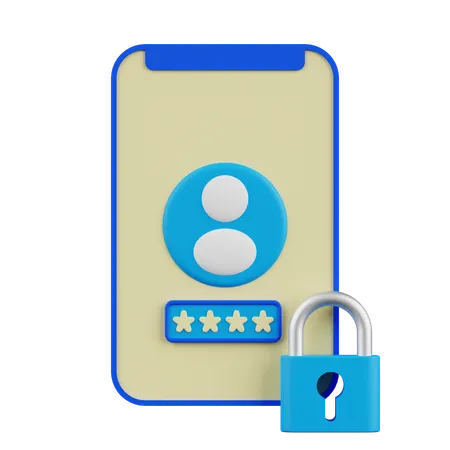 User Log In  3D Icon