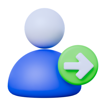 User Login  3D Icon