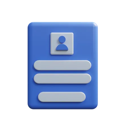 User Login Page  3D Icon