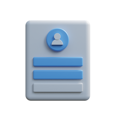 User Login Page  3D Icon