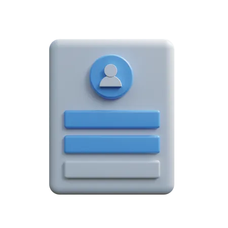 User Login Page  3D Icon