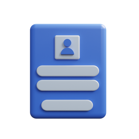User Login Page  3D Icon
