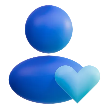 User Love  3D Icon