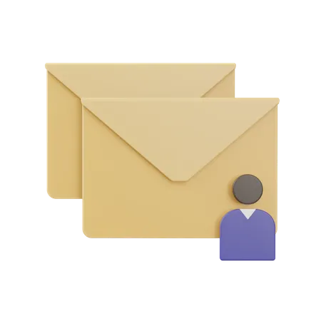 User Mail  3D Icon