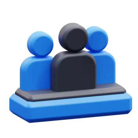 User Management  3D Icon