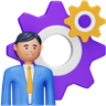 user management emoji 3d