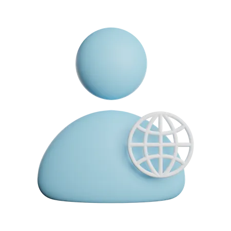 User Network  3D Icon