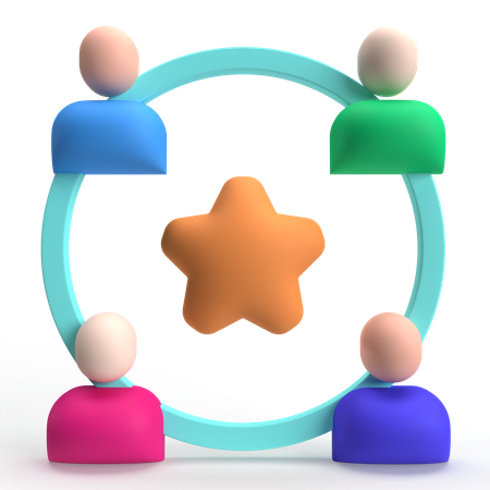 User Network  3D Icon