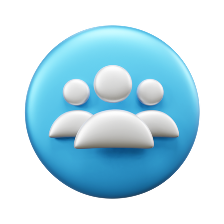 User Network  3D Icon